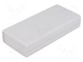 Enclosure: with panel; 1593; X: 66mm; Y: 140mm; Z: 28mm; ABS; black HAMMOND HM-1593XGY