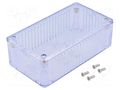 Enclosure: multipurpose; X: 65mm; Y: 120mm; Z: 36mm; 1591; IP54 HAMMOND HM-1591CTCL