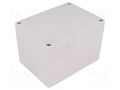 Enclosure: multipurpose; X: 90mm; Y: 120mm; Z: 80mm; 1554; ABS; grey HAMMOND HM-1554GGY