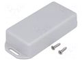 Enclosure: multipurpose; X: 40mm; Y: 80mm; Z: 20mm; with fixing lugs HAMMOND HM-1551KFLGY