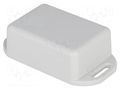 Enclosure: multipurpose; X: 35mm; Y: 50mm; Z: 20mm; with fixing lugs HAMMOND HM-1551GFLGY
