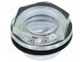 Level indicator; Inspect.hole dia: 14mm; M20; 8÷10Nm; Pitch: 1.5 ELESA+GANTER HFTX.14-M20X1.5