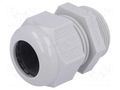 Cable gland; M32; 1.5; IP68; polyamide 6; light grey; HELUTOP® HT HELUKABEL HELU-93912