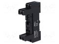 Socket; PIN: 8; 12A; 300VAC; on panel,for DIN rail mounting RELPOL GZ80