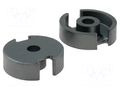 Core: ferrite; P; 3F3; 2000nH; 495mm3; 25.1mm2; A: 9.5mm; B: 2.7mm FERROXCUBE P14/8-3F3
