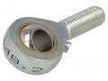 Ball joint; 12mm; M12; 1.75; right hand thread,outside ELESA+GANTER GN648.2-12-M12-N
