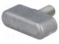 Knob wing; Ext.thread: M8; 16mm; stainless steel; W: 36mm ELESA+GANTER GN431-36-M8-16