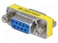 Adapter; D-Sub 9pin socket,both sides VCOM GCM-9F9F