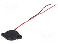 Sound transducer: piezo signaller; without built-in generator LOUDITY LD-BZPN-2312