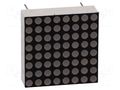 Display: LED; matrix; 8x8; red; 3÷4.5mcd; cathode; 20x20mm; 1.8÷2.4V LUCKYLIGHT KWM-20881CSB
