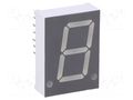 Display: LED; 7-segment; 20.4mm; 0.8"; No.char: 1; red; 3.2÷4mcd LUCKYLIGHT KW1-802CSA