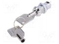 Switch: key switch; Stabl.pos: 2; Switch.method: OFF-ON; Key: round NINIGI KS-33