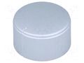 Knob; with pointer; aluminium,plastic; Øshaft: 6mm; Ø25x15mm CLIFF KMK25S
