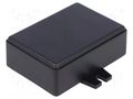 Enclosure: multipurpose; X: 48.5mm; Y: 68mm; Z: 25mm; ABS; black MASZCZYK KM-27