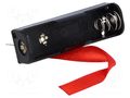 Holder; AA,R6; Batt.no: 1; PCB; Features: ejection tape KEYSTONE KEYS2460RB