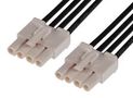 CABLE ASSY, 4P WTB RCPT-RCPT, 5.9" 216290-1041