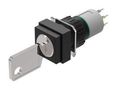 KEYLOCK SWITCH, 2POS, SPST, 0.1A, 42V 51-445.036D