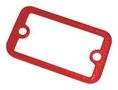 OPEN BEZEL, ENCLOSURE, METAL, RED 1455RBRED