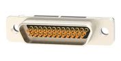MICRO-D SUB CONN, RCPT, 25POS, SOLDER 580-M25-213L002