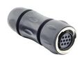 INDUSTRIAL CIRCULAR, PLUG, 10POS, CABLE UTGX6JC1210S