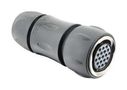 INDUSTRIAL CIRCULAR, PLUG, 19POS, CABLE UTGX6JC14E19S