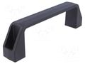 Holder; technopolymer PA; black; H: 50mm; L: 179mm; W: 28mm; F2: 2.7kN ELESA+GANTER M.443/190-CH-C9