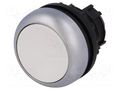 Switch: push-button; 22mm; Stabl.pos: 1; white; none; IP67; flat EATON ELECTRIC M22-D-W