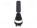 Switch: joystick; 22mm; Stabl.pos: 1; black; none; IP66; RMQ-Titan EATON ELECTRIC M22-WJ4