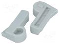 DIN rail mounting bracket; CARDMASTER FIBOX MB20064-SET