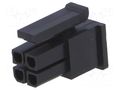 Connector: wire-board; plug; female; PIN: 4; MF30; for cable; 3mm AMPHENOL COMMUNICATIONS SOLUTIONS MF30-HFD1-04
