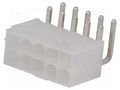 Connector: wire-board; socket; male; PIN: 10; MF42; angled 90°; 7A AMPHENOL COMMUNICATIONS SOLUTIONS MF42-RD-10