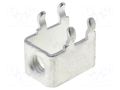 Terminal: screw terminal; screwless; THT,screw terminal; brass FIX&FASTEN PCB-2M4