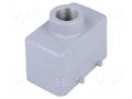 Enclosure for connectors: HDC; size 57.27; for cable; straight ILME MHV10.20