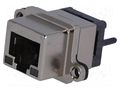 Connector: RJ45; socket; UL94V-0; IP67; for panel mounting; THT AMPHENOL COMMUNICATIONS SOLUTIONS MRJ-5480-01