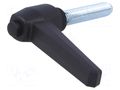 Lever; adjustable; Thread len: 60mm; Lever length: 92mm ELESA+GANTER MRX.80P-M12X60