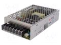 Power supply: switching; for building in,modular; 105.6W; 48VDC MEAN WELL MSP-100-48