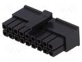 Connector: wire-board; plug; female; PIN: 18; Micro-Fit 3.0; 3mm MOLEX MX-43025-1800