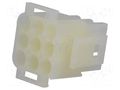 Connector: wire-wire; plug; male/female; PIN: 9; NLS; 600V; 6.35mm NINIGI NLSW-3X3