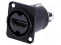 Adapter; HDMI socket x2; shielded; gold-plated; Colour: black NEUTRIK NTR-NAHDMIWB