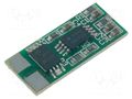 BMS protection; Li-Ion; 19.1x8x2mm; 3A; 7.4VDC SMARTEC PCM-L02S3-074