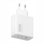 Xiaomi 90W HyperCharge Power Adapter 3-Port EU | Charger | GaN, 2x USB Type-C, 1x USB-A, XIAOMI 90W HYPERCHARGE (3-PORT) EU 6932554443931