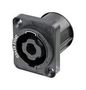 LOUDSPEAKER, PLUG, 2POS, PA6.6, PANEL NL2MPXX