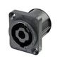 LOUDSPEAKER, PLUG, 4POS, PA6.6, PCB NL4MDXX-V