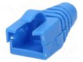 RJ45 plug boot; blue ENCITECH RJ45SRB-RET-B