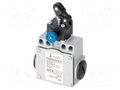 Limit switch; plastic roller Ø12,5mm,with reset; NO + NC; 10A POKÓJ PDM1R31PZ11
