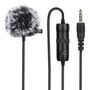 Microphone with a clip PULUZ 3.5mm Jack 6m, Puluz PU427