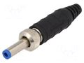 Connector: DC supply; plug; female; 11A; IP68; for cable; soldering SWITCHCRAFT S10KS12