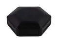 ENCLOSURE, HEX-BOX IOT, ABS, BLACK CBHEX1-33-BK