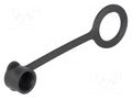 Protection cover; screw; male M12 connectors; 120076-5046 MOLEX MX-120076-5046
