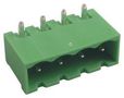 CONNECTOR, HEADER, THT, RA, 5.08MM, 4WAY 1757268